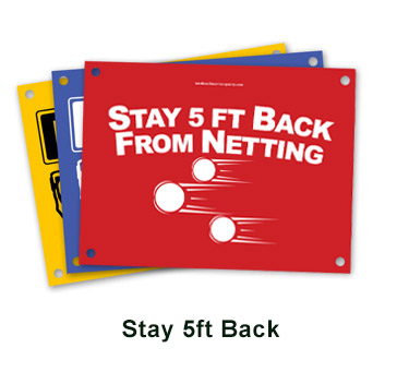 stay back